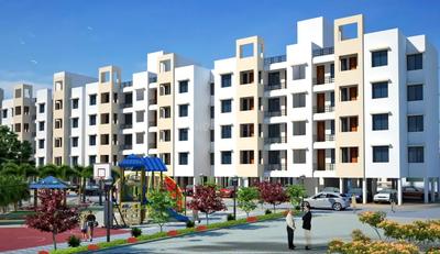 Project Image of 393.0 - 480.0 Sq.ft 1 BHK Apartment for buy in Dreams Ayana P1 P2 P3 Q1 Wings