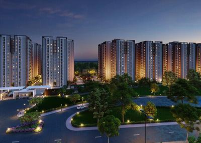 Project Image of 1064.99 - 1585.0 Sq.ft 2 BHK Apartment for buy in Ramky One Symphony