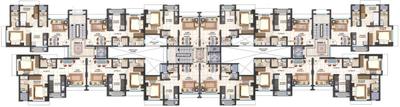 Project Image of 332.0 - 519.0 Sq.ft 1 BHK Apartment for buy in Viva Vishnupuram Archit