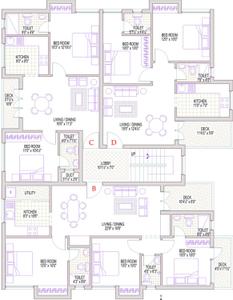 Project Image of 786.0 - 1400.0 Sq.ft 2 BHK Apartment for buy in Lakshmi Annai Sathya Nagar