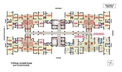 Project Image of 960 Sq.ft 2 BHK Apartment / Flat for sale in Nanded for Rs. 8500000