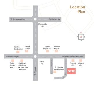 Project Image of 330.88 - 512.36 Sq.ft 2 BHK Apartment for buy in Shree Gajanan Vihar II