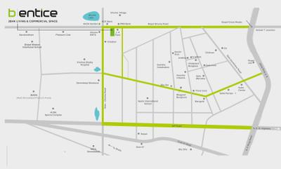 Project Image of 551.97 - 646.16 Sq.ft 2 BHK Apartment for buy in Team B Entice