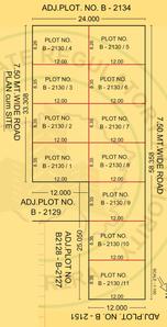 Vrundavan Society Site Plan 1