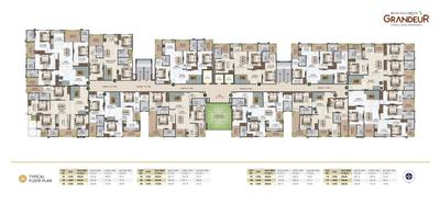 Project Image of 1475.0 - 2588.0 Sq.ft 3 BHK Apartment for buy in Bhavyaa Green Grandeur
