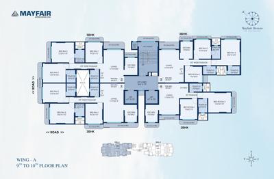Project Image of 900 Sq.ft 3 BHK Apartment / Flat for sale in Andheri West for Rs. 28000000