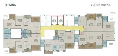 Project Image of 1177 Sq.ft 3 BHK Apartment / Flat for sale in Ambegaon Budruk for Rs. 9000000