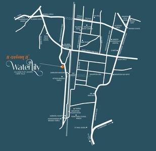 Darshanam Waterlily Location Plan 1