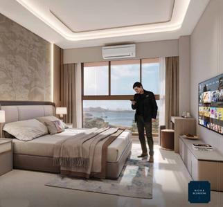 Project Image of 464.9 - 959.83 Sq.ft 1 BHK Apartment for buy in GHP Isle Of Calm Tower 1