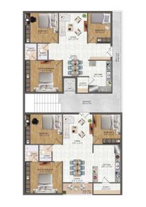 Project Image of 1255.0 - 1280.0 Sq.ft 3 BHK Apartment for buy in Invest Lorvens Plaza