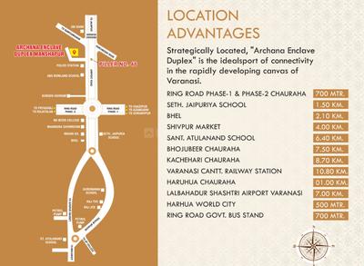 Project Image of 1654.0 - 1720.0 Sq.ft 3 BHK Duplex for buy in Aishwarya Archana Enclave