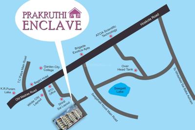 Project Image of 990.0 - 1500.0 Sq.ft 2 BHK Apartment for buy in Prakruthi Enclave