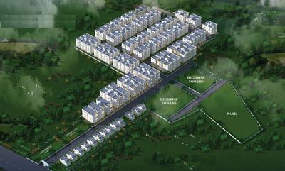 Project Image of 671.99 - 807.94 Sq.ft 2 BHK Apartment for buy in Raki Chandrika Vilaasini Keeravani