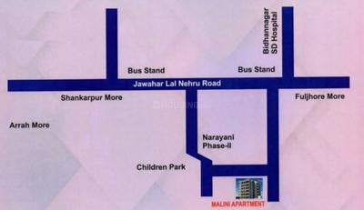 Keshob Malini Apartment Location Plan 1