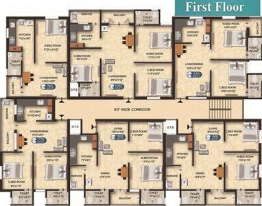 Project Image of 565.0 - 1460.0 Sq.ft 1 BHK Apartment for buy in The Nest Aspire