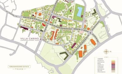 Project Image of 0.0 - 437.12 Sq.ft 1 BHK Apartment for buy in Hiranandani Villa Carino
