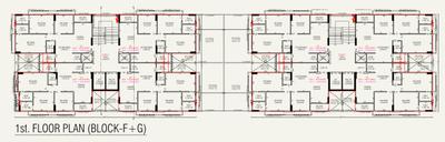 Project Image of 1760 Sq.ft 3 BHK Apartment / Flat for sale in South Bopal for Rs. 11700000