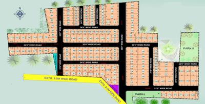 Project Image of 488.0 - 2699.0 Sq.ft Residential Plot Plot for buy in Budget Sai Grand City