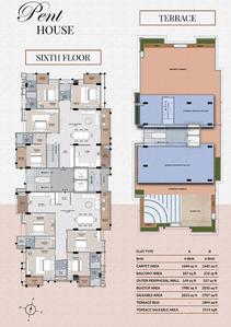 Project Image of 2306.0 - 2707.0 Sq.ft 3 BHK Apartment for buy in Uttarayan Aura