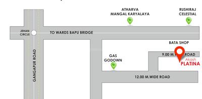 Deep Akash Platina Location Plan 1