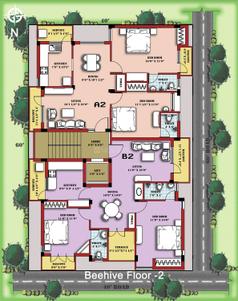 Project Image of 1167.0 - 1228.0 Sq.ft 2 BHK Apartment for buy in Potential Beehive