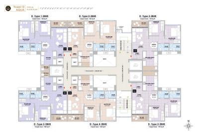 Project Image of 950 Sq.ft 2 BHK Apartment / Flat for sale in Charholi Budruk for Rs. 5650000