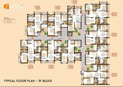 Project Image of 740.0 - 1169.0 Sq.ft 2 BHK Apartment for buy in Senthil Gate Phase 2