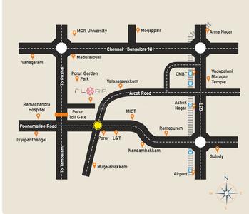 Project Image of 830.0 - 1150.0 Sq.ft 2 BHK Apartment for buy in GP Homes Flora Diamond