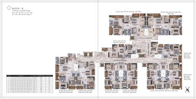 Project Image of 618.0 - 1208.0 Sq.ft 2 BHK Apartment for buy in HP Square Block B C And D