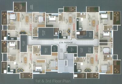 Project Image of 452.3 - 1305.0 Sq.ft 1 BHK Apartment for buy in Kalyani Nakshatra