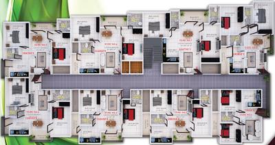 Project Image of 750.0 - 1167.0 Sq.ft 2 BHK Apartment for buy in Sai Luxus Serenity