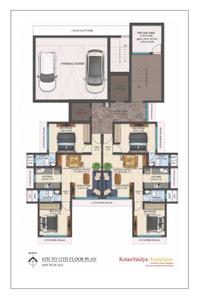 Project Image of 504.5 - 705.15 Sq.ft 2 BHK Apartment for buy in Kedar Darshan