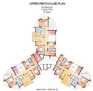 Project Image of 2615.0 - 8580.0 Sq.ft 3 BHK Apartment for buy in Parsvnath Exotica