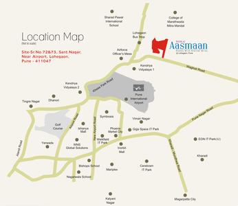 Project Image of 595.14 - 783.07 Sq.ft 2 BHK Apartment for buy in Pankaj Aasmaan Phase V
