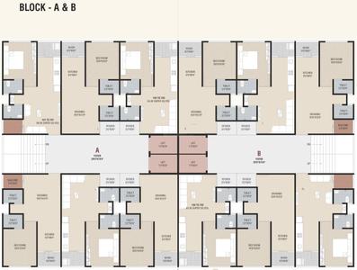 Project Image of 332.93 - 514.19 Sq.ft 1 BHK Apartment for buy in Satyam Paradise Palm