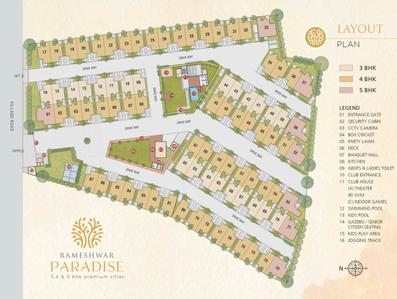 Project Image of 3465.0 - 5958.0 Sq.ft 3 BHK Villa for buy in Rameshwar Paradise