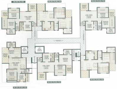 Project Image of 731.0 - 1103.0 Sq.ft 2 BHK Apartment for buy in Suyog Space Phase I