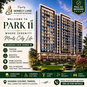 Project Image of 323.0 - 532.0 Sq.ft 1 BHK Apartment for buy in Park 11