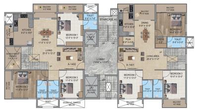 Project Image of 573.0 - 2273.0 Sq.ft 1 BHK Apartment for buy in Akshat Utopian Heights