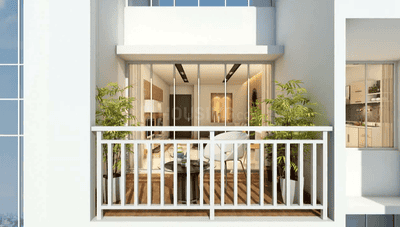 Project Image of 557.46 - 623.55 Sq.ft 2 BHK Apartment for buy in Shiv Zen World Phase III