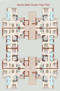 Project Image of 0.0 - 706.65 Sq.ft 2 BHK Apartment for buy in Ansal Aastha Mig Zone II