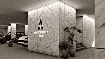 Project Image of 348.0 - 700.0 Sq.ft 1 BHK Apartment for buy in Alfa Mana A M Residency