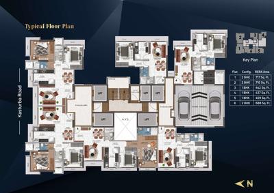 Project Image of 437.0 - 717.0 Sq.ft 1 BHK Apartment for buy in Sanghvi Horizon