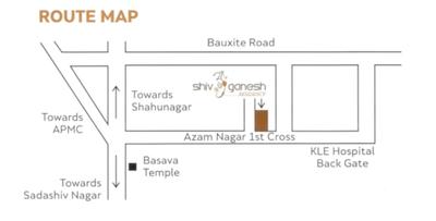 Adwaii Shiva Ganesh Residency Location Plan 1