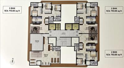 Project Image of 1000 Sq.ft 2 BHK Apartment / Flat for sale in Malad East for Rs. 20500000