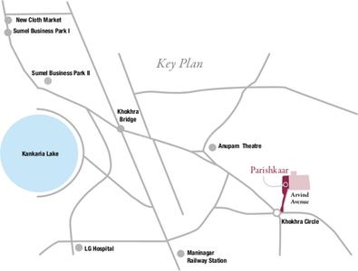 Project Image of 1108 Sq.ft 2 BHK Apartment / Flat for sale in Khokhra for Rs. 4700000