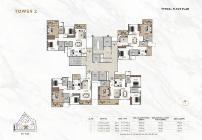 Project Image of 760.15 - 1308.58 Sq.ft 2 BHK Apartment for buy in Fortune Seven Sarjapur