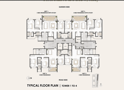 Project Image of 1200.0 - 2150.0 Sq.ft 3 BHK Apartment for buy in Lodha Camelot