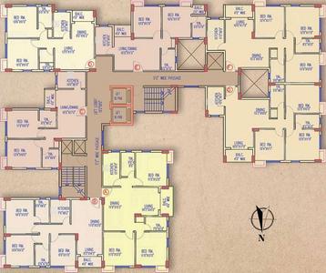 Project Image of 868.0 - 1330.0 Sq.ft 2 BHK Apartment for buy in The Banyan Tree The Sky Garden