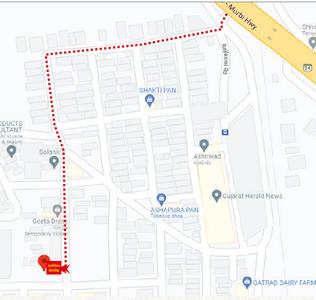 Naranbhai Alishan Complex Location Plan 1
